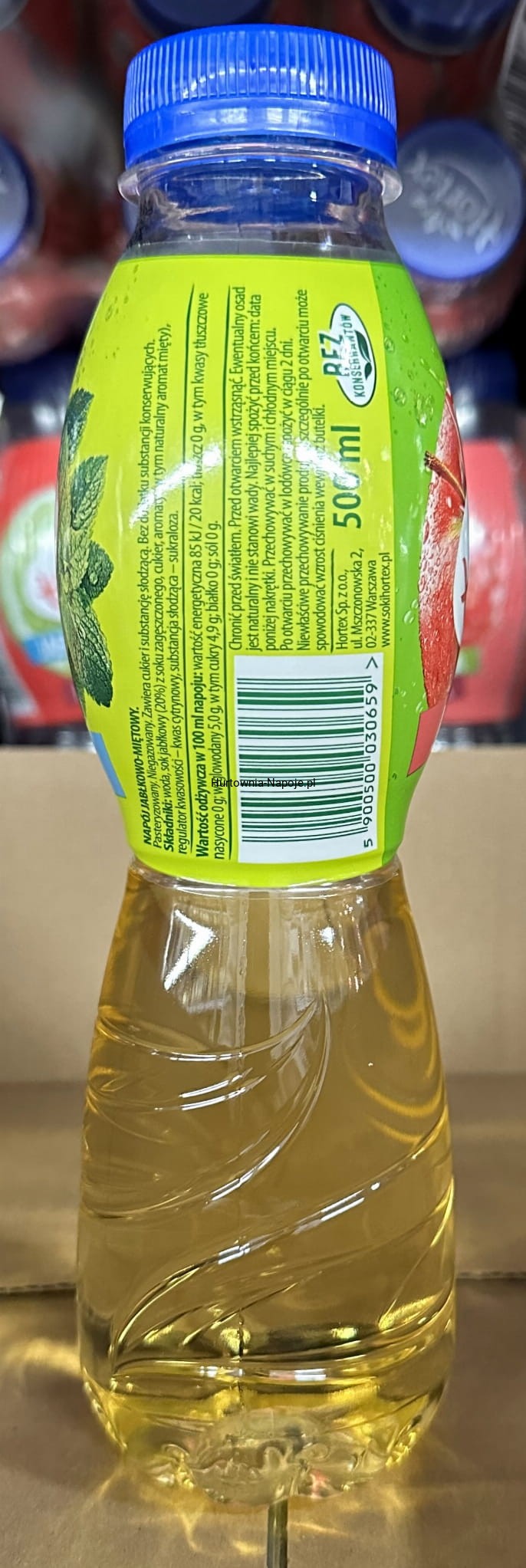 Hortex jabłko-mięta 500ml Hurtownia z napojami - 1800 produktów!