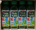 OKF Napój Aloe Vera King Kids z cząstkami Aloesu 350ml - karton