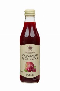 Z domu Rembowskich Sok jabłkowy z wiśnią 250ml - karton