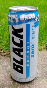 Napój Energetyczny BLACK 330ml ZERO - Puszka