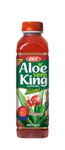 OKF Napój z cząstkami aloesu - granat 0,5L