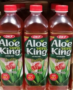 OKF Napój z cząstkami aloesu - granat 1,5L - karton