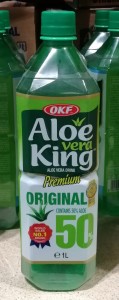 OKF Napój Aloe Vera King z cząstkami aloesu 50% 1L