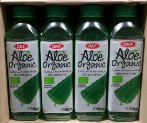 OKF Napój Aloe Vera King z cząstkami aloesu organic 500ml - karton