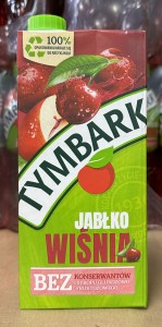 Tymbark napój jabłko-wiśnia 1l