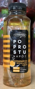 Tymbark Po Prostu napój pomarańcza-brzoskwinia 0,4l
