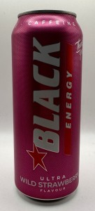 Napój Energetyczny BLACK 500ml Wild Strawberry