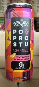 Tymbark Po Prostu Chmiel Wytrawna pomarańcza 500ml