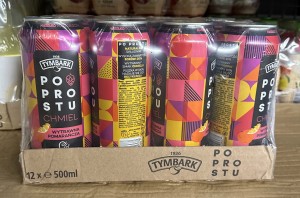 Tymbark Po Prostu Chmiel Wytrawna pomarańcza 500ml - karton