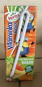 Hortex Vitaminka Junior banan-jabłko 200ml