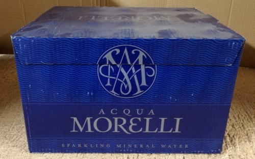 Acqua Morelli Woda niegazowana 500ml (butelka szklana) karton.jpg