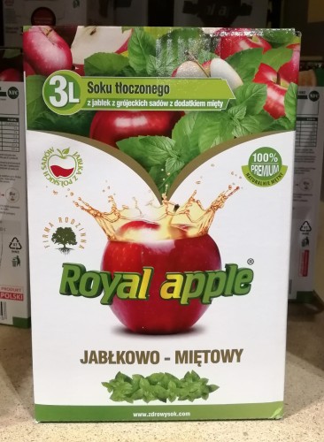Royal Apple 3L Sok jabłkowo - miętowy.jpg