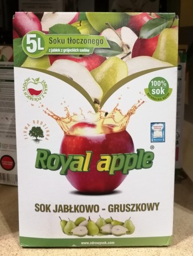 Royal Apple 5L Sok jabłkowo - gruszkowy.jpg