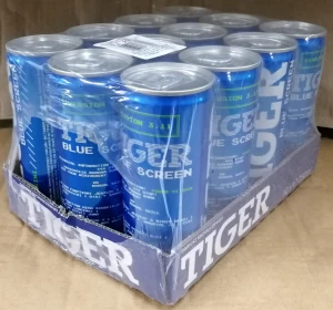 Tiger 250ml Blue Screen - karton