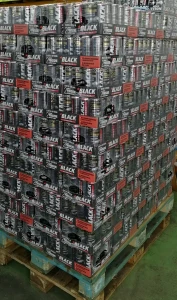 Napój Energetyczny BLACK 250ml - Puszka - paleta