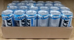 Napój Energetyczny BLACK 330ml ZERO - Puszka - karton