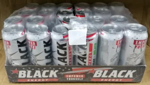 Napój Energetyczny BLACK 500ml ZERO i Mojito - Puszka - karton