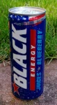 Napój Energetyczny BLACK 250ml BlueBerry - Puszka