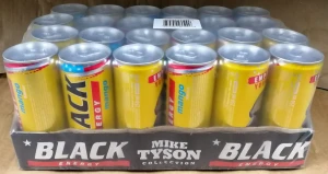 Napój Energetyczny BLACK 250ml Mango - Puszka - karton