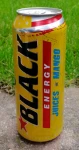 Napój Energetyczny BLACK 500ml Mango Samurai - Puszka