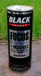 Napój Energetyczny BLACK 250ml Energy Focus - Puszka - karton