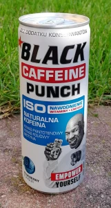 Napój Energetyczny BLACK 250ml Punch BlueBerry - Puszka - karton