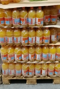 Napój FANTAZJA Pomarańcza 1L - paleta