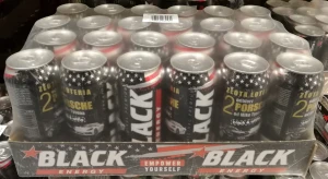 Napój Energetyczny BLACK 500ml - Puszka - karton