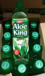 OKF Napój z cząstkami aloesu 1,5L - karton
