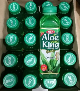 OKF Napój z cząstkami aloesu 0,5L - karton