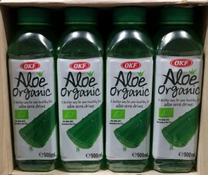 OKF Napój Aloe Vera King z cząstkami aloesu organic 500ml - karton