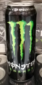 Monster Energy Drink Czarny 500ml