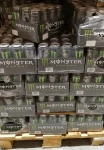 Monster Energy Drink Czarny 500ml - paleta