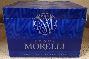Acqua Morelli 0,75l gazowana - karton