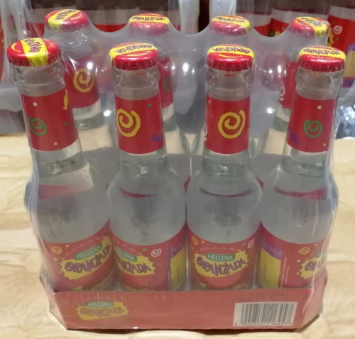 Hellena Oranżada Biała 275ml (butelka szklana) karton.jpg