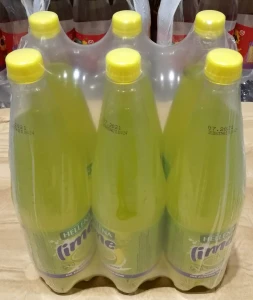 Hellena 1,25l Napój Gazowany Lime - karton