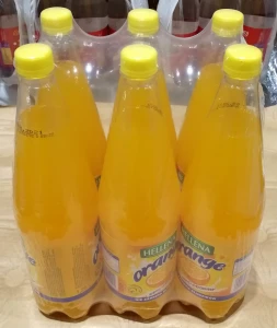 Hellena 1,25l Napój Gazowany Orange - karton