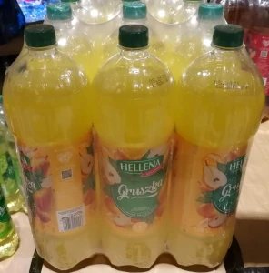 Hellena 1,75 Napój niegazowany Gruszka - karton