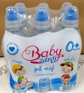 Baby Zdrój 0,25l Niebieska Boy - karton