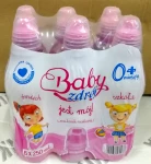 Baby Zdrój 0,25l Różowa Girl - karton