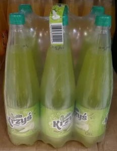 Krzyś Napój Gazowany 1,25l Gruszka - karton