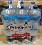 Primavera Woda gazowana 1,5L - karton