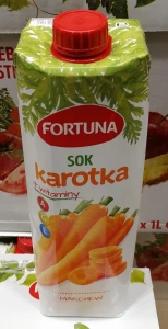 Fortuna Karotka Marchew Sok 1l
