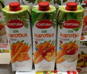Fortuna Karotka Marchew Sok 1l - karton
