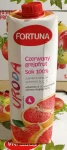 Fortuna Sok czerwony grejpfrut Uroda 100% 1l