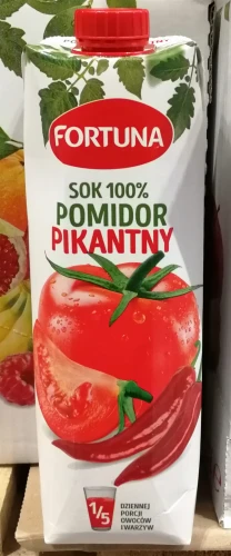 Fortuna Sok 100% Pomidor Pikantny 1l.jpg