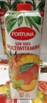 Fortuna Sok multiwitamina 100% 1l