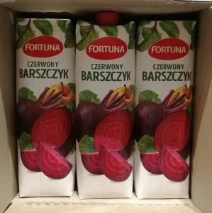 Fortuna Barszczyk czerwony 1l - karton
