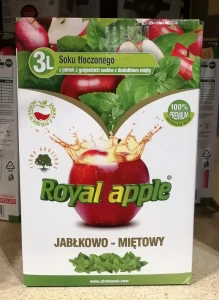 Royal Apple 3L Sok jabłkowo - miętowy