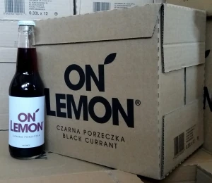 On Lemon czarna porzeczka 330ml - karton